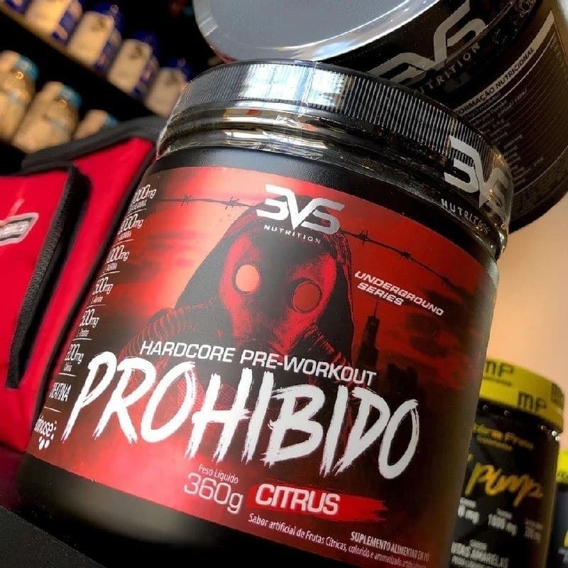 Pré Treino Prohibido 360g
